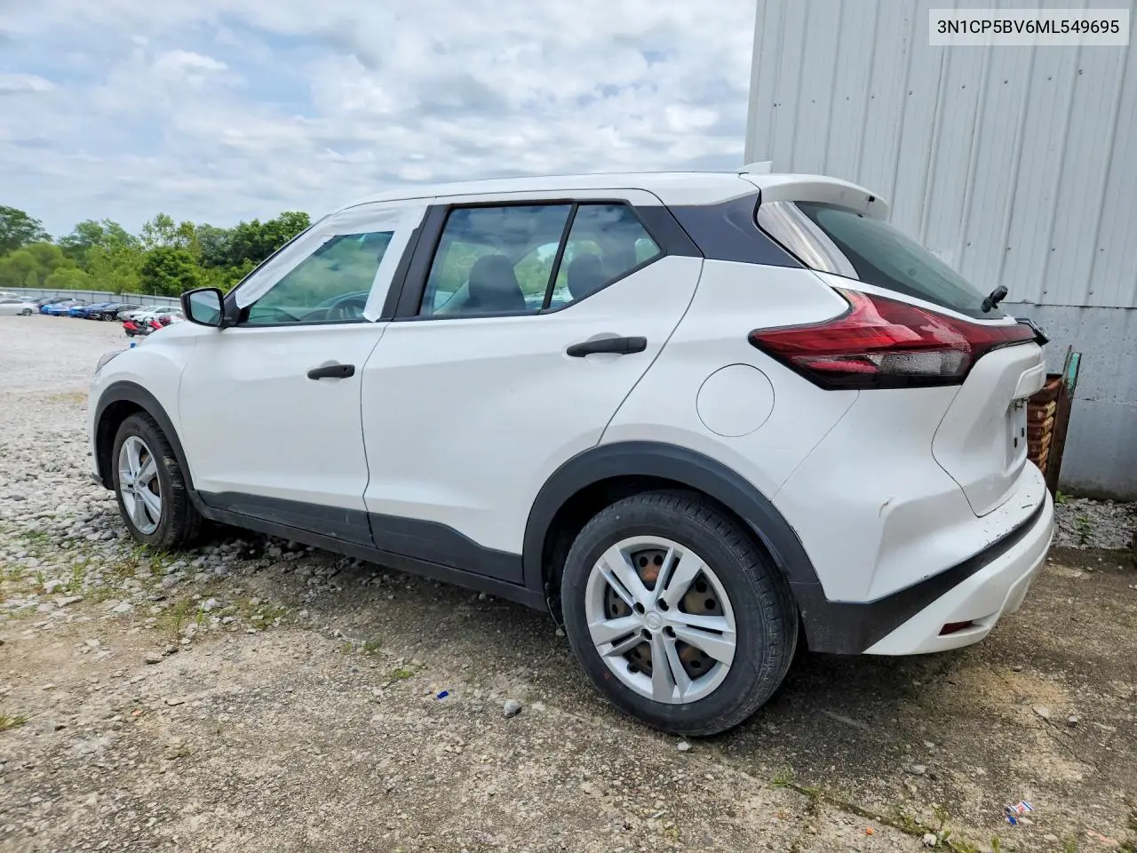2021 Nissan Kicks S VIN: 3N1CP5BV6ML549695 Lot: 60676866