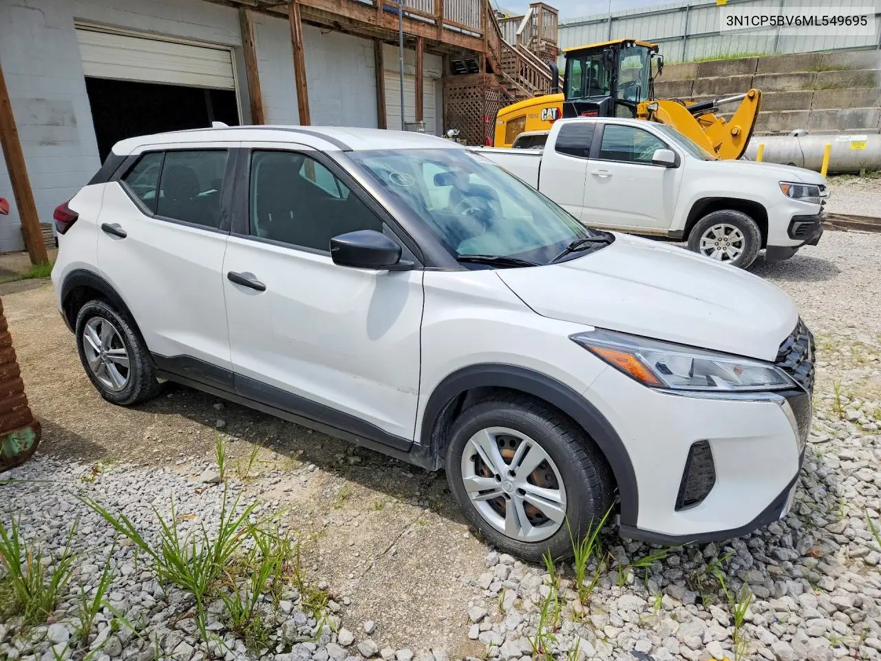 2021 Nissan Kicks S VIN: 3N1CP5BV6ML549695 Lot: 60676866