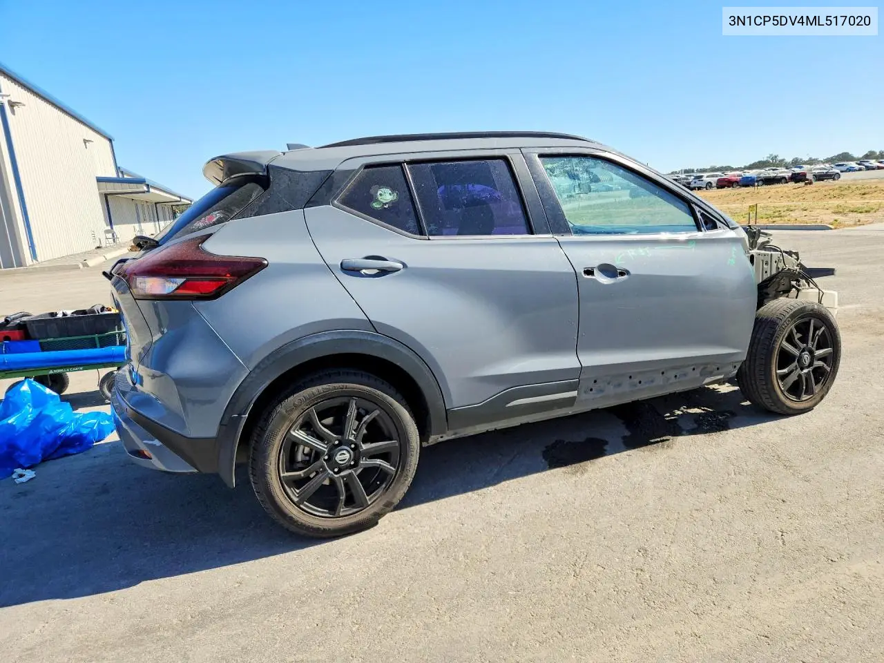 2021 Nissan Kicks Sr VIN: 3N1CP5DV4ML517020 Lot: 60711156