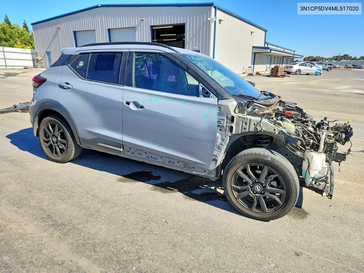2021 Nissan Kicks Sr VIN: 3N1CP5DV4ML517020 Lot: 60711156