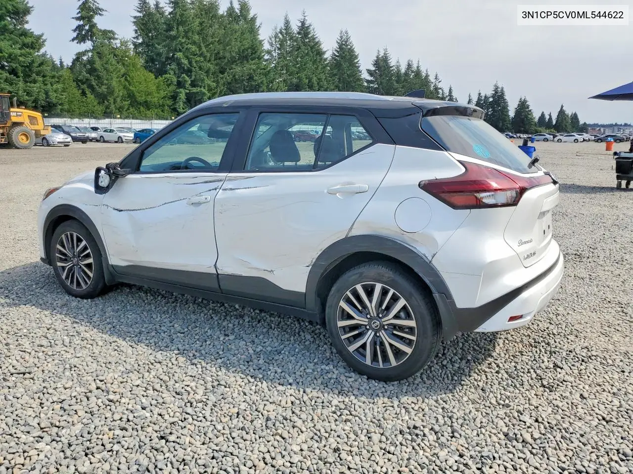 2021 Nissan Kicks Sv VIN: 3N1CP5CV0ML544622 Lot: 60841146
