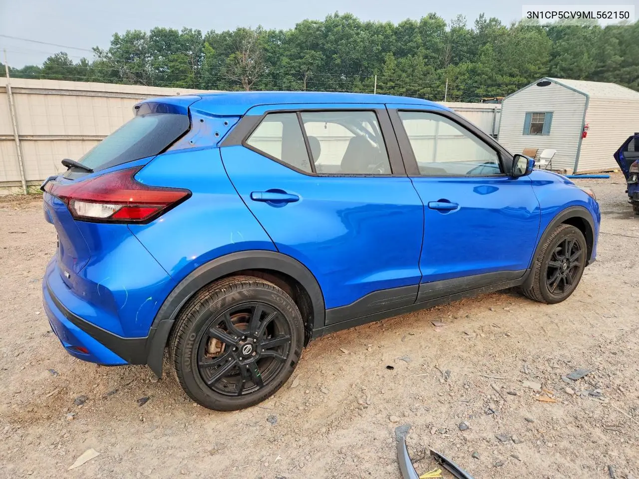 2021 Nissan Kicks Sv VIN: 3N1CP5CV9ML562150 Lot: 60961946