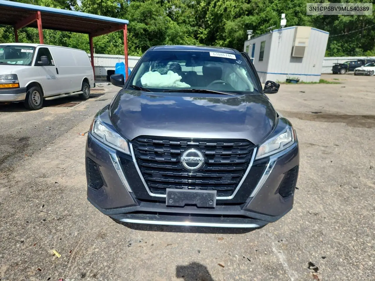 2021 Nissan Kicks S VIN: 3N1CP5BV9ML540389 Lot: 61086746