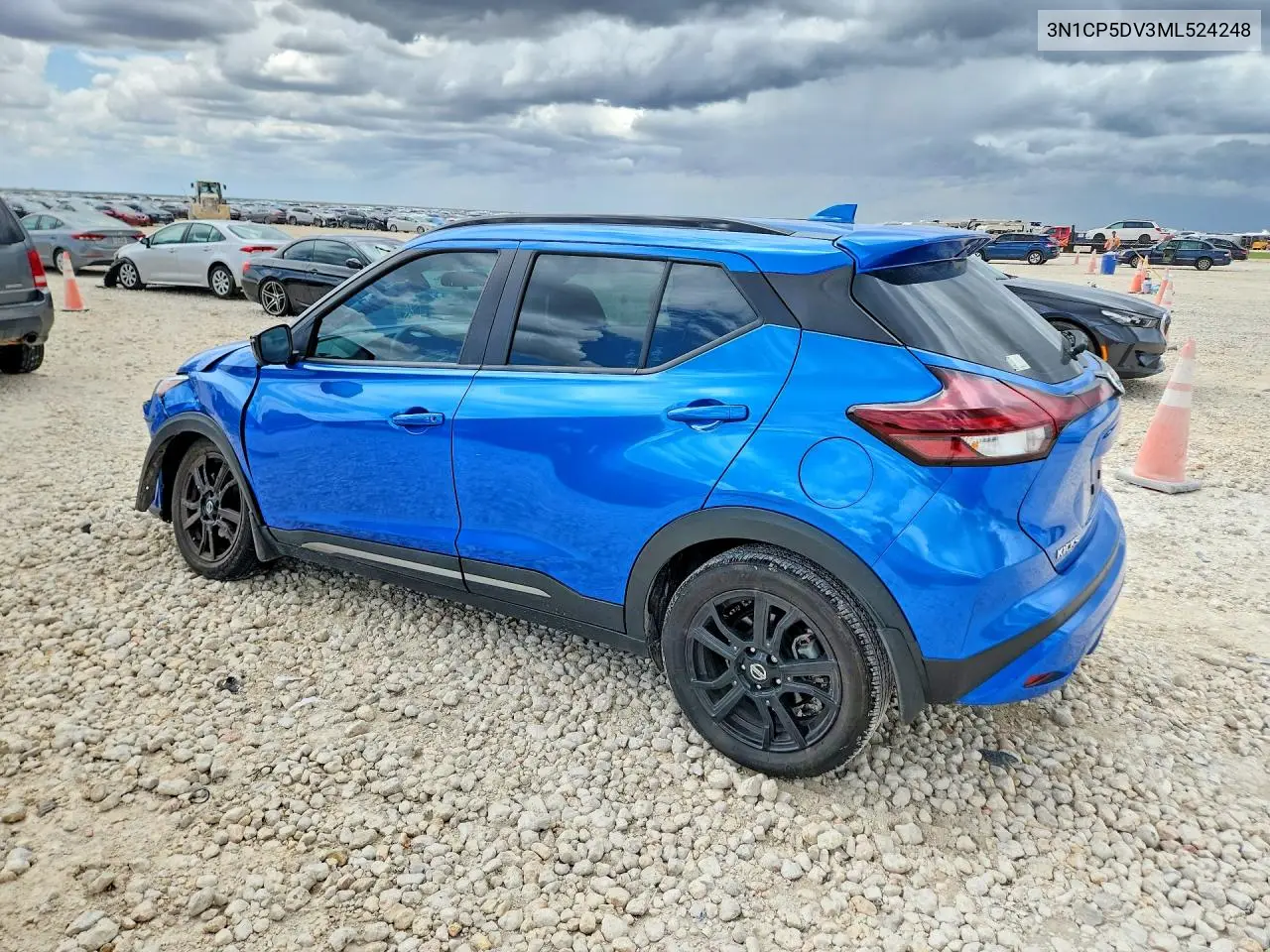 2021 Nissan Kicks Sr VIN: 3N1CP5DV3ML524248 Lot: 61092776