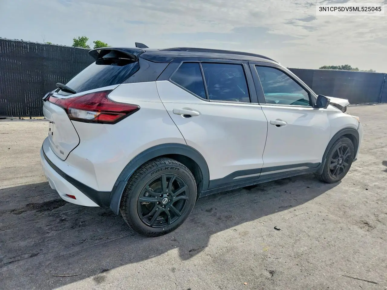 2021 Nissan Kicks Sr VIN: 3N1CP5DV5ML525045 Lot: 61126086