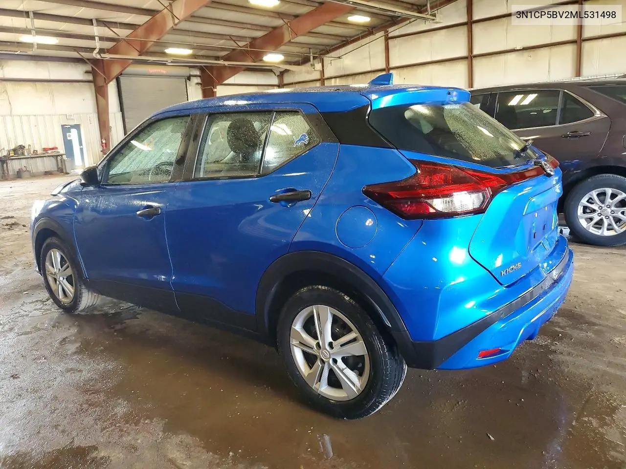 2021 Nissan Kicks S VIN: 3N1CP5BV2ML531498 Lot: 61179026
