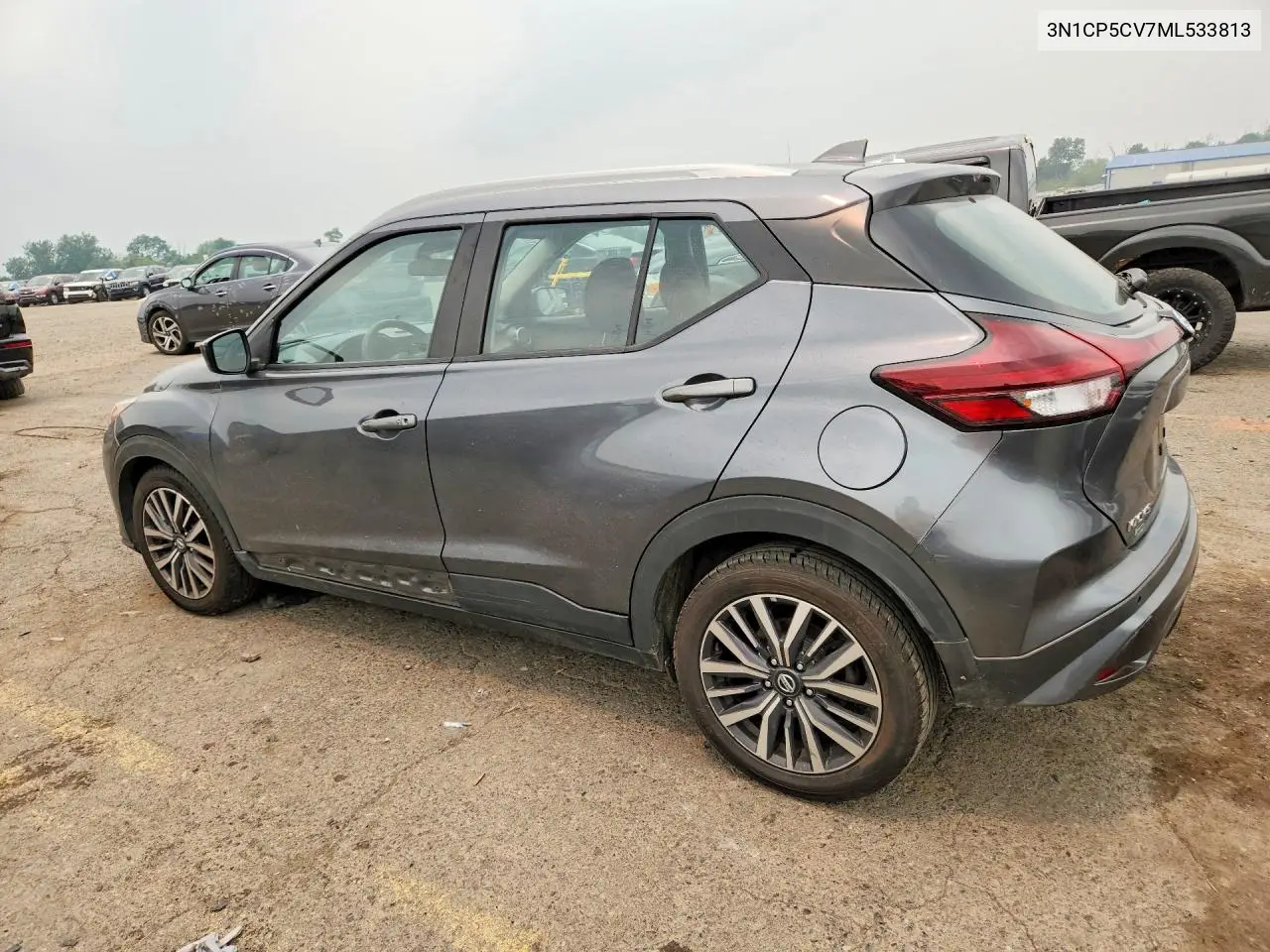 2021 Nissan Kicks Sv VIN: 3N1CP5CV7ML533813 Lot: 61390056