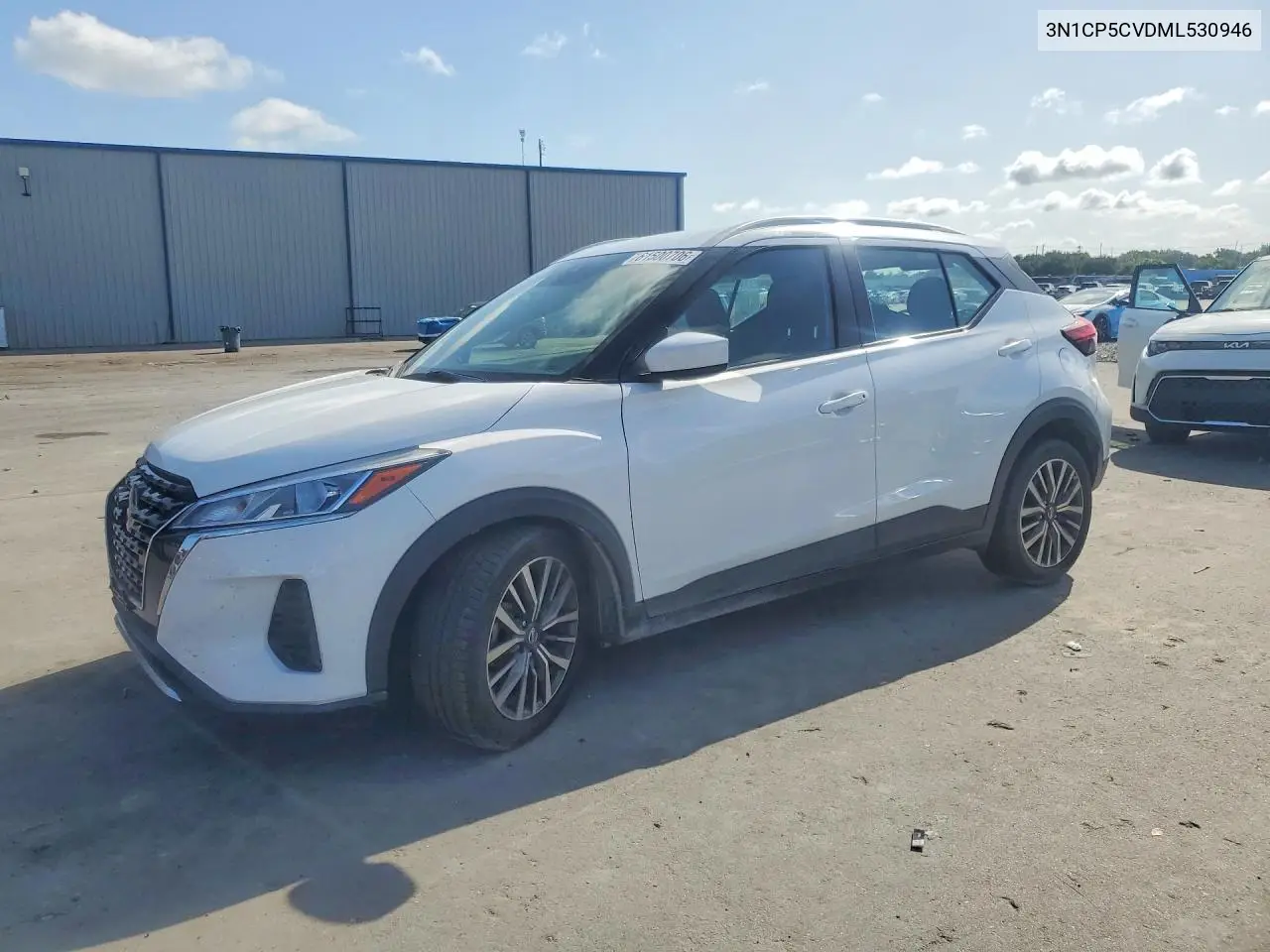 2021 Nissan Kicks Sv VIN: 3N1CP5CVDML530946 Lot: 61500706