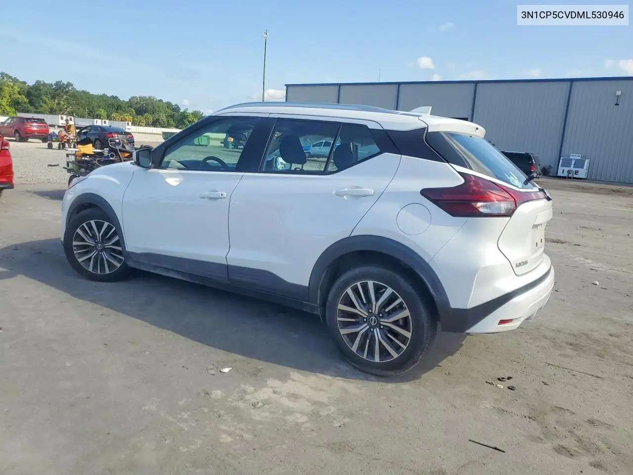 2021 Nissan Kicks Sv VIN: 3N1CP5CVDML530946 Lot: 61500706
