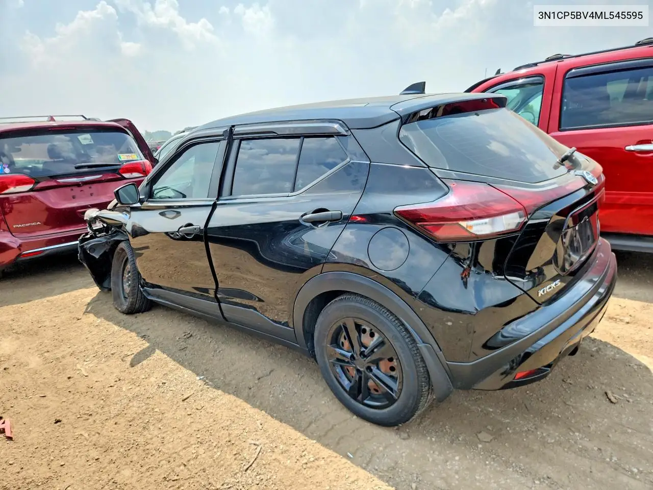 2021 Nissan Kicks S VIN: 3N1CP5BV4ML545595 Lot: 61573436