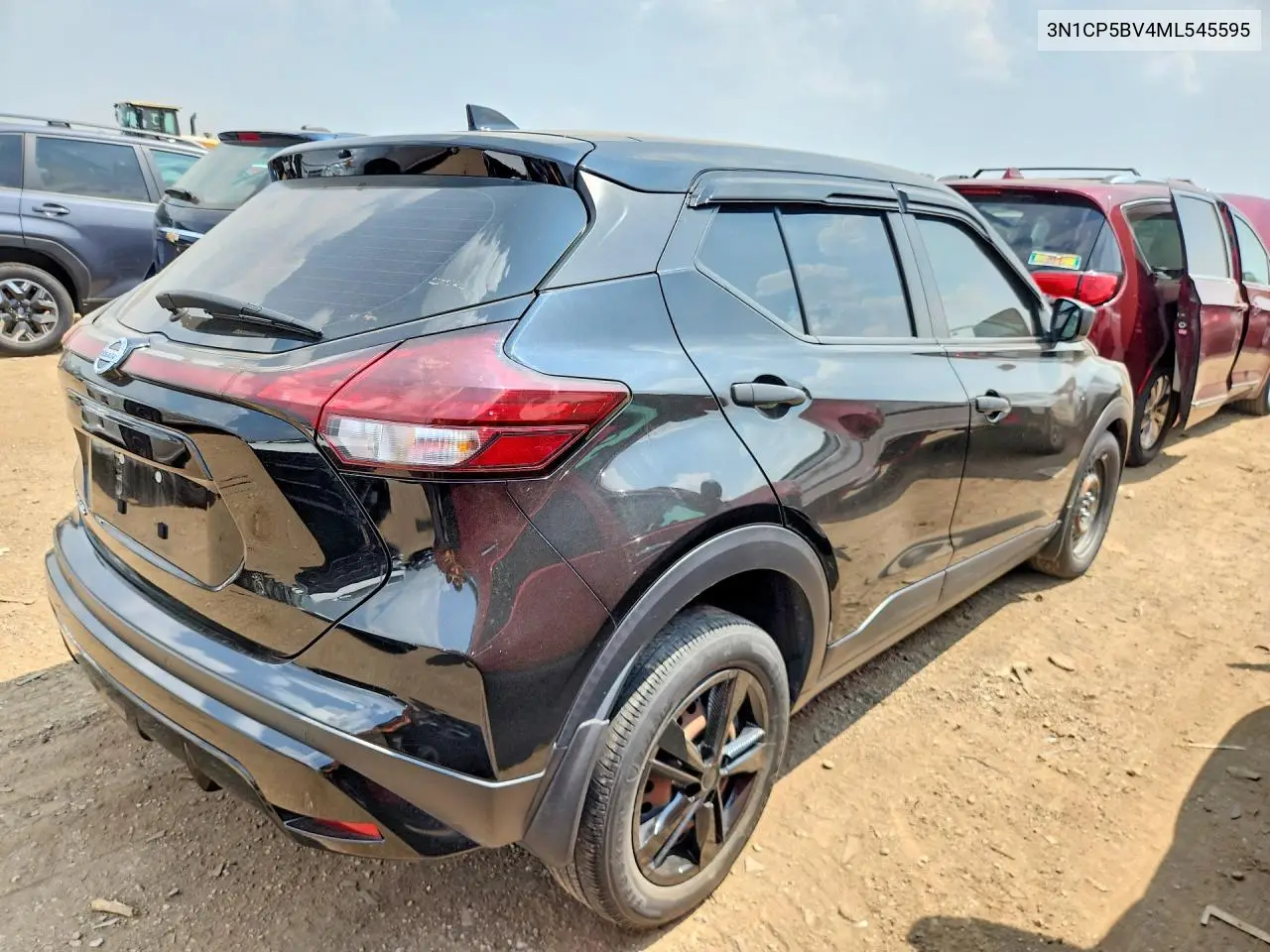 2021 Nissan Kicks S VIN: 3N1CP5BV4ML545595 Lot: 61573436