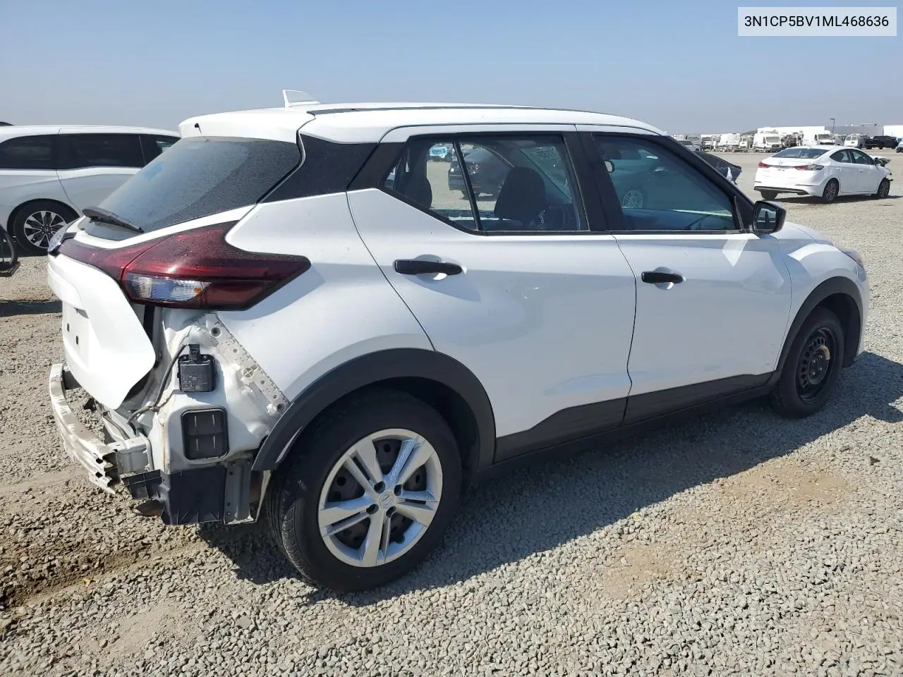 3N1CP5BV1ML468636 2021 Nissan Kicks S
