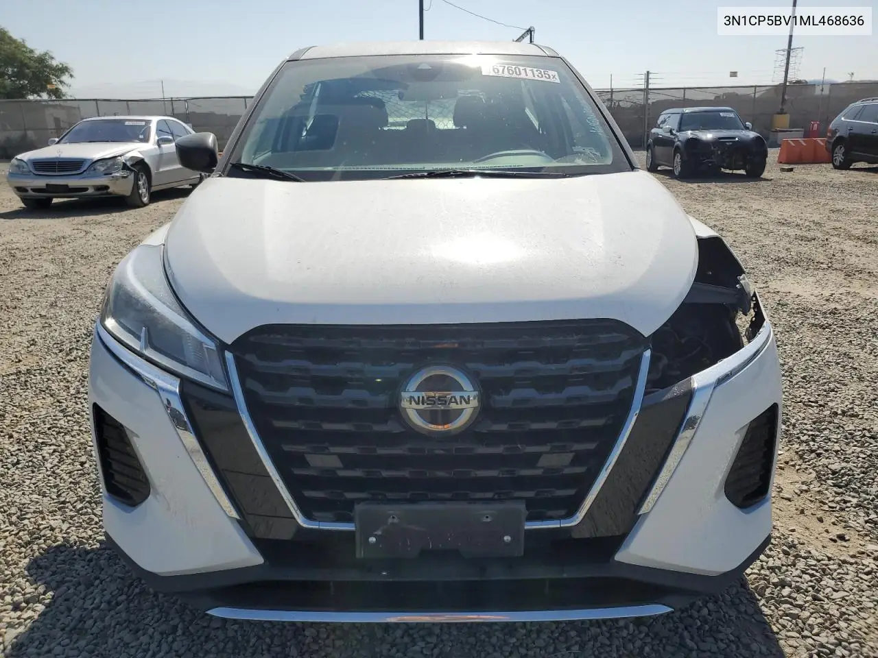 3N1CP5BV1ML468636 2021 Nissan Kicks S