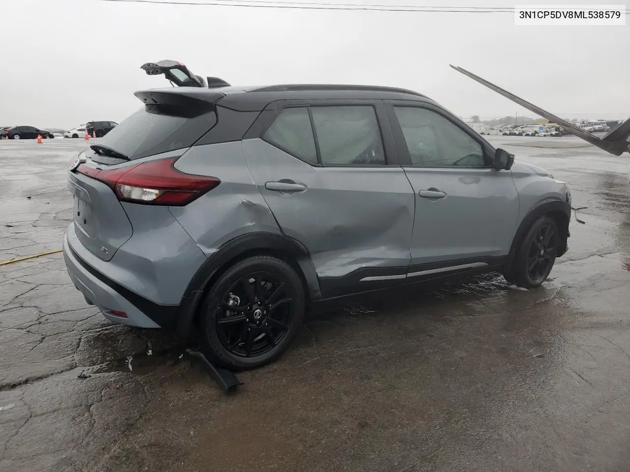 3N1CP5DV8ML538579 2021 Nissan Kicks Sr