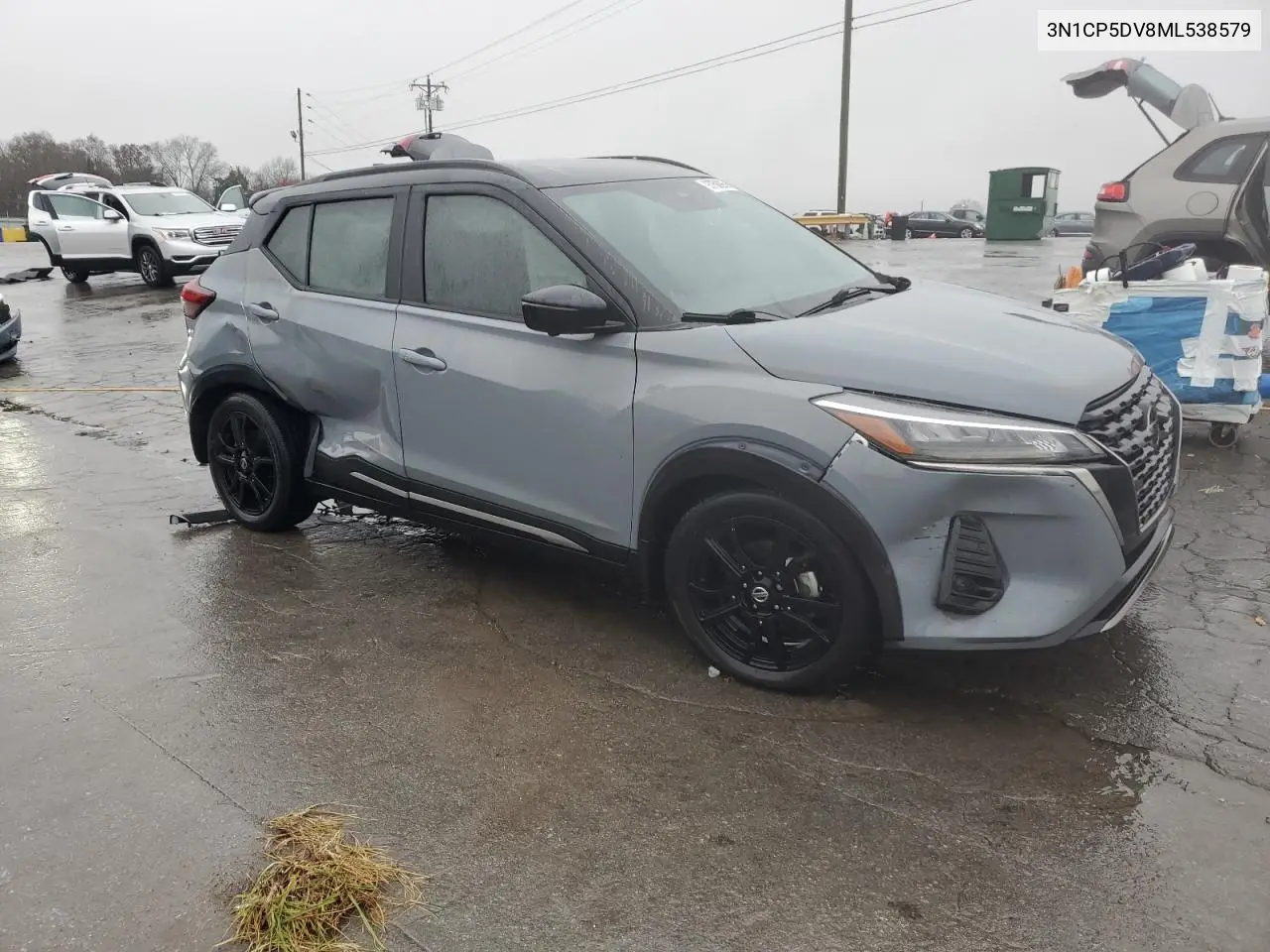 3N1CP5DV8ML538579 2021 Nissan Kicks Sr
