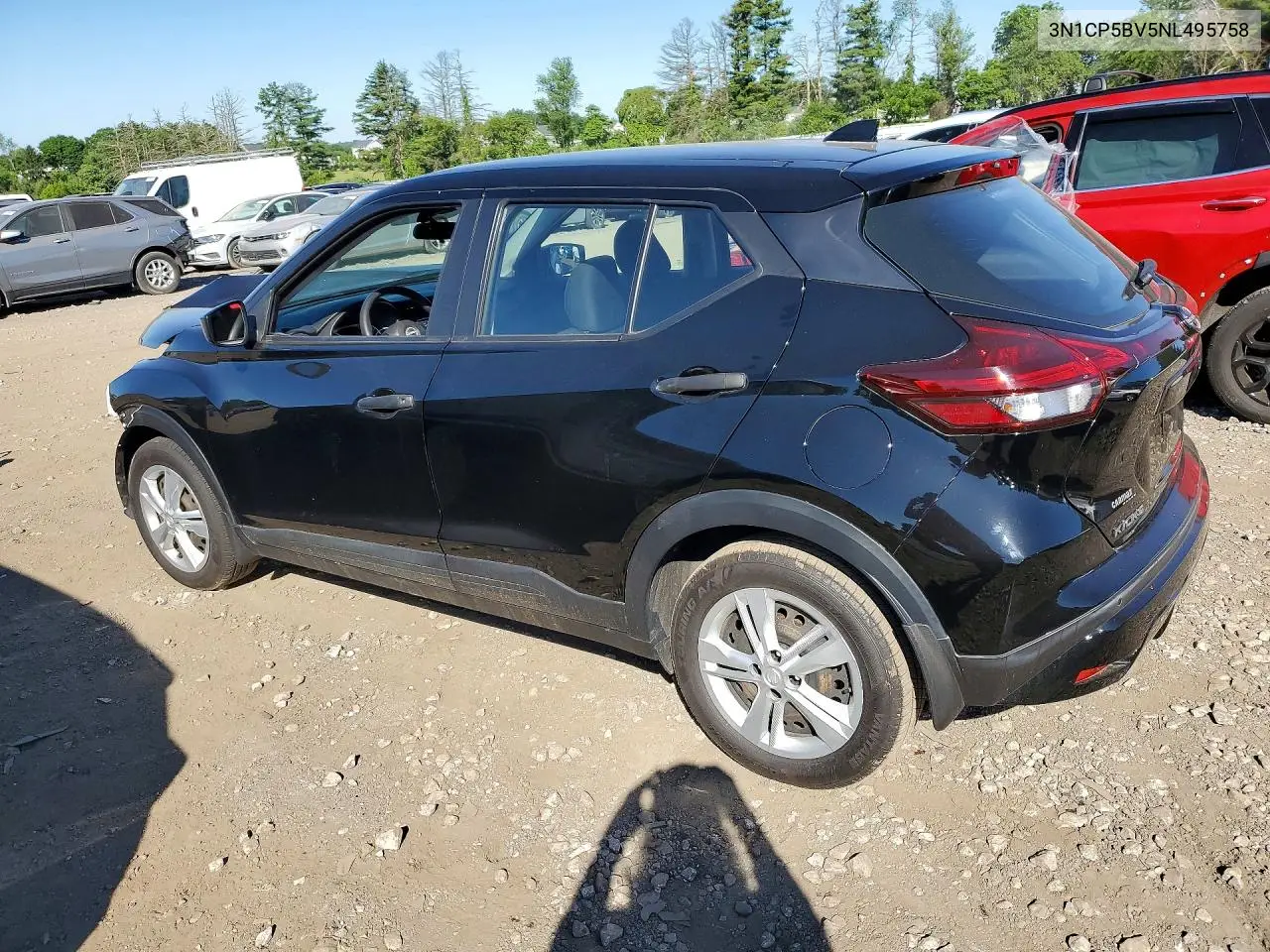 2022 Nissan Kicks S VIN: 3N1CP5BV5NL495758 Lot: 55542706