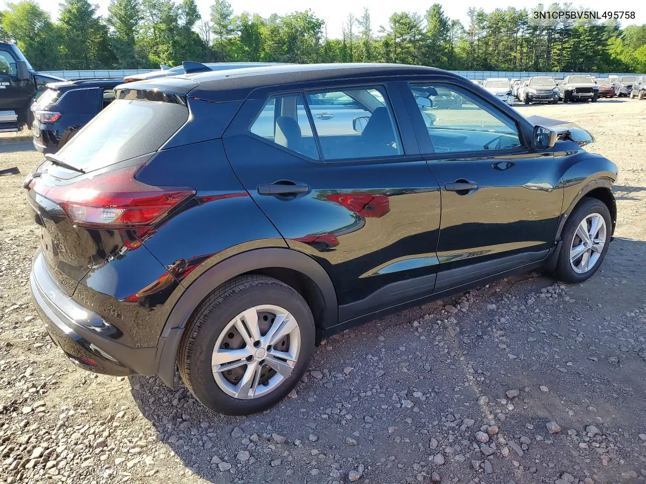 2022 Nissan Kicks S VIN: 3N1CP5BV5NL495758 Lot: 55542706