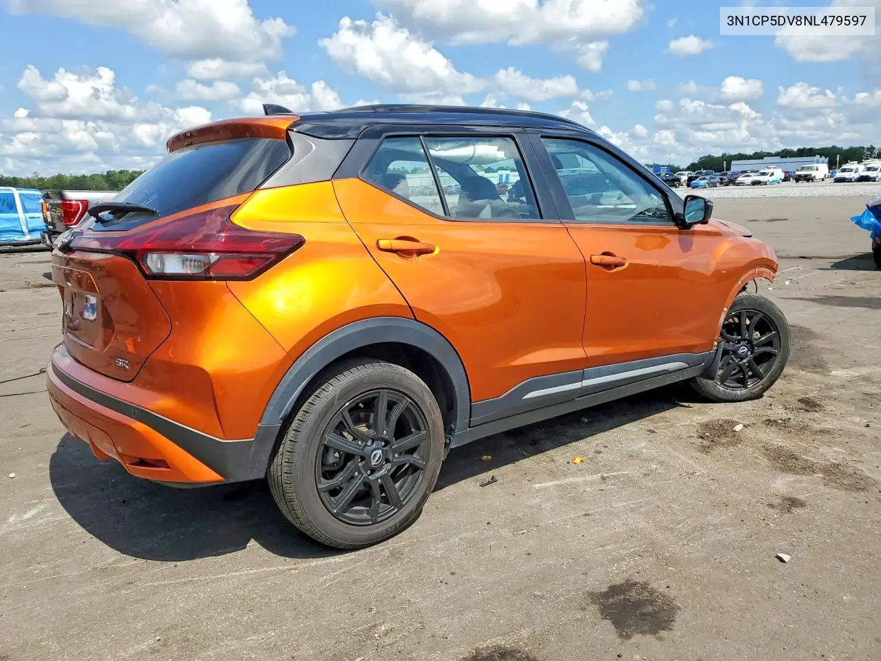 2022 Nissan Kicks Sr VIN: 3N1CP5DV8NL479597 Lot: 56973576