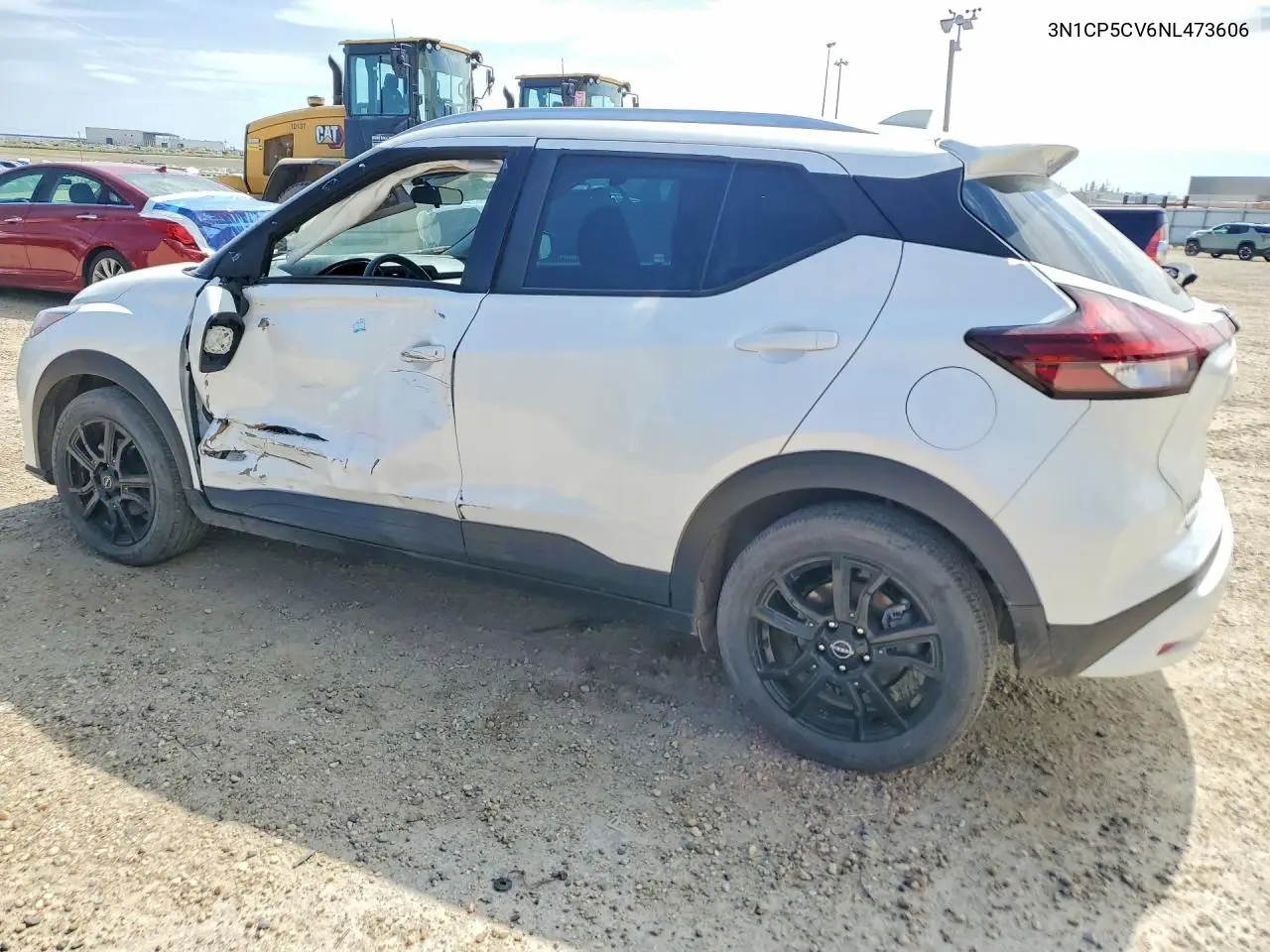 2022 Nissan Kicks Sv VIN: 3N1CP5CV6NL473606 Lot: 60399606