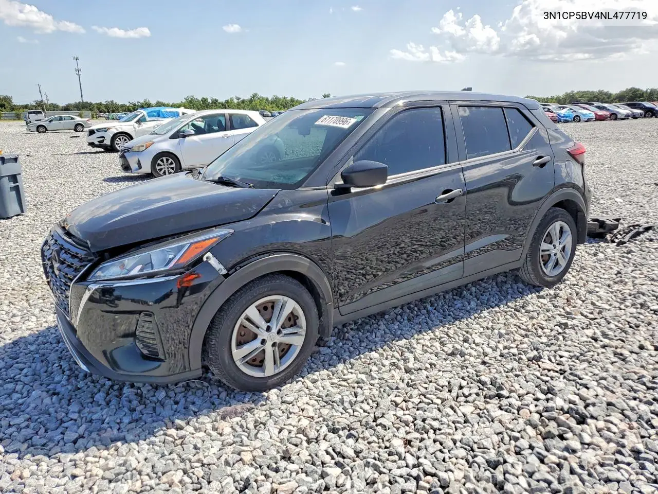 2022 Nissan Kicks S VIN: 3N1CP5BV4NL477719 Lot: 61170996