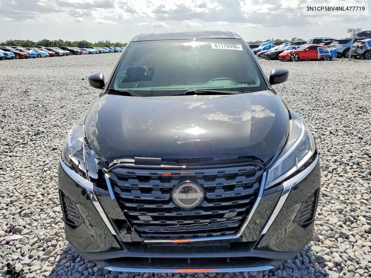 2022 Nissan Kicks S VIN: 3N1CP5BV4NL477719 Lot: 61170996