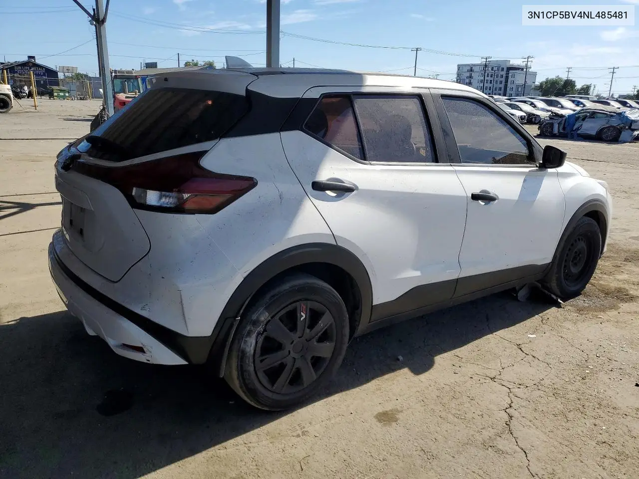 2022 Nissan Kicks S VIN: 3N1CP5BV4NL485481 Lot: 61436076