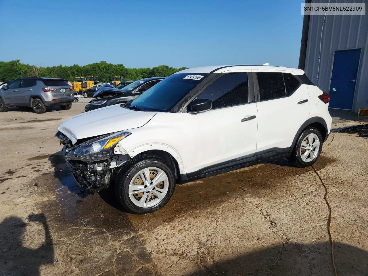 2022 Nissan Kicks S VIN: 3N1CP5BV5NL522909 Lot: 61474566