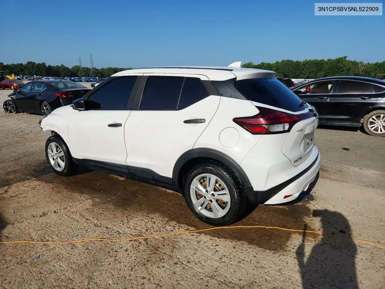 2022 Nissan Kicks S VIN: 3N1CP5BV5NL522909 Lot: 61474566