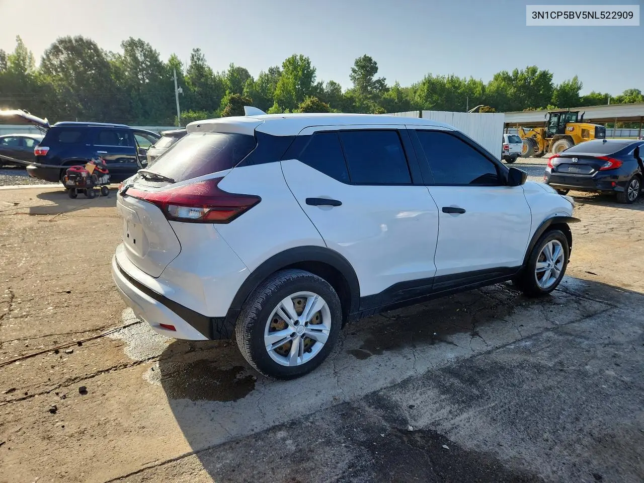 2022 Nissan Kicks S VIN: 3N1CP5BV5NL522909 Lot: 61474566