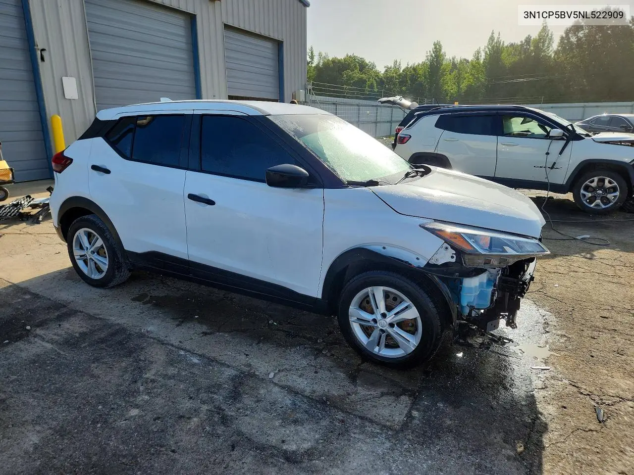 2022 Nissan Kicks S VIN: 3N1CP5BV5NL522909 Lot: 61474566
