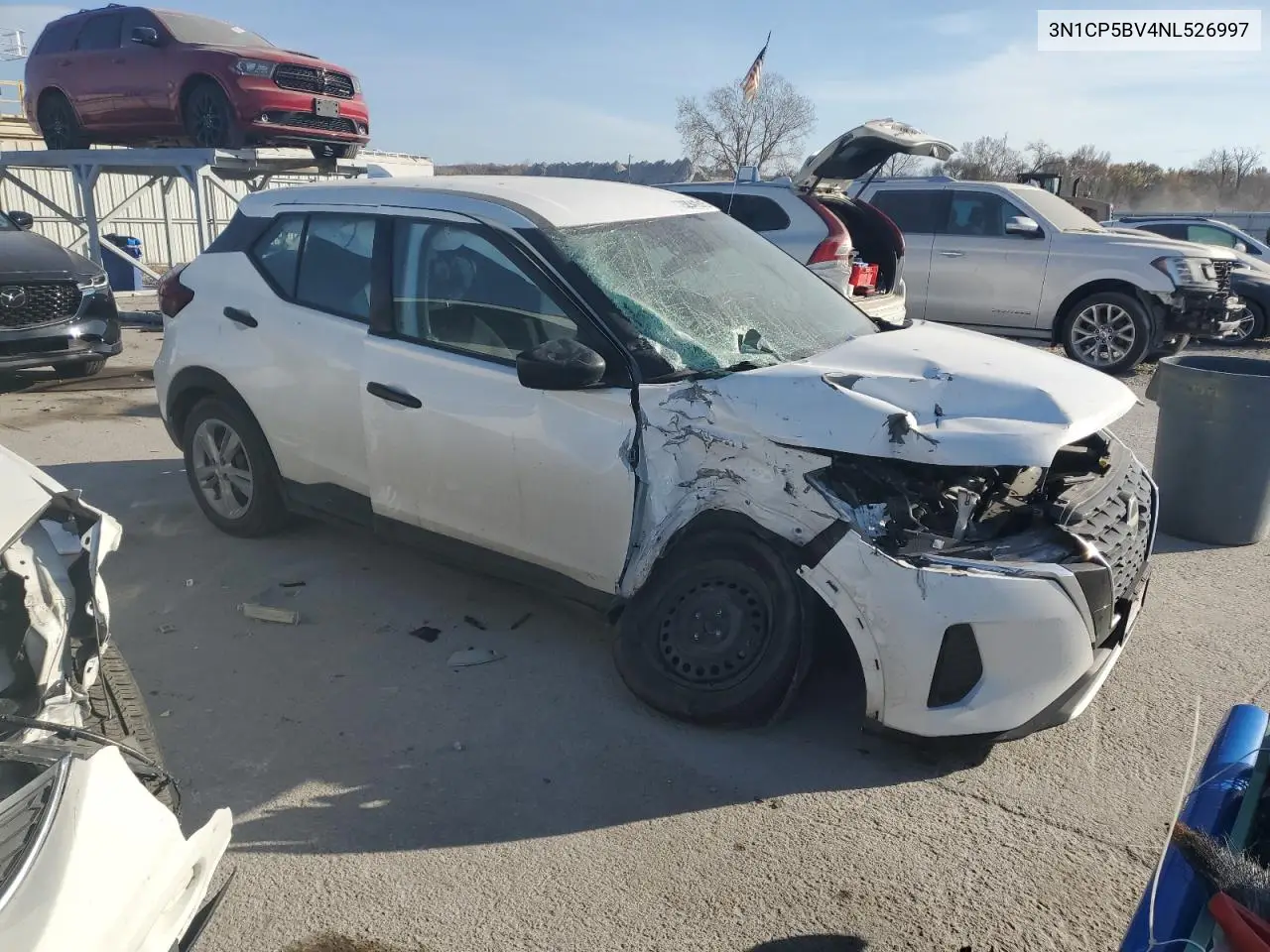 3N1CP5BV4NL526997 2022 Nissan Kicks S