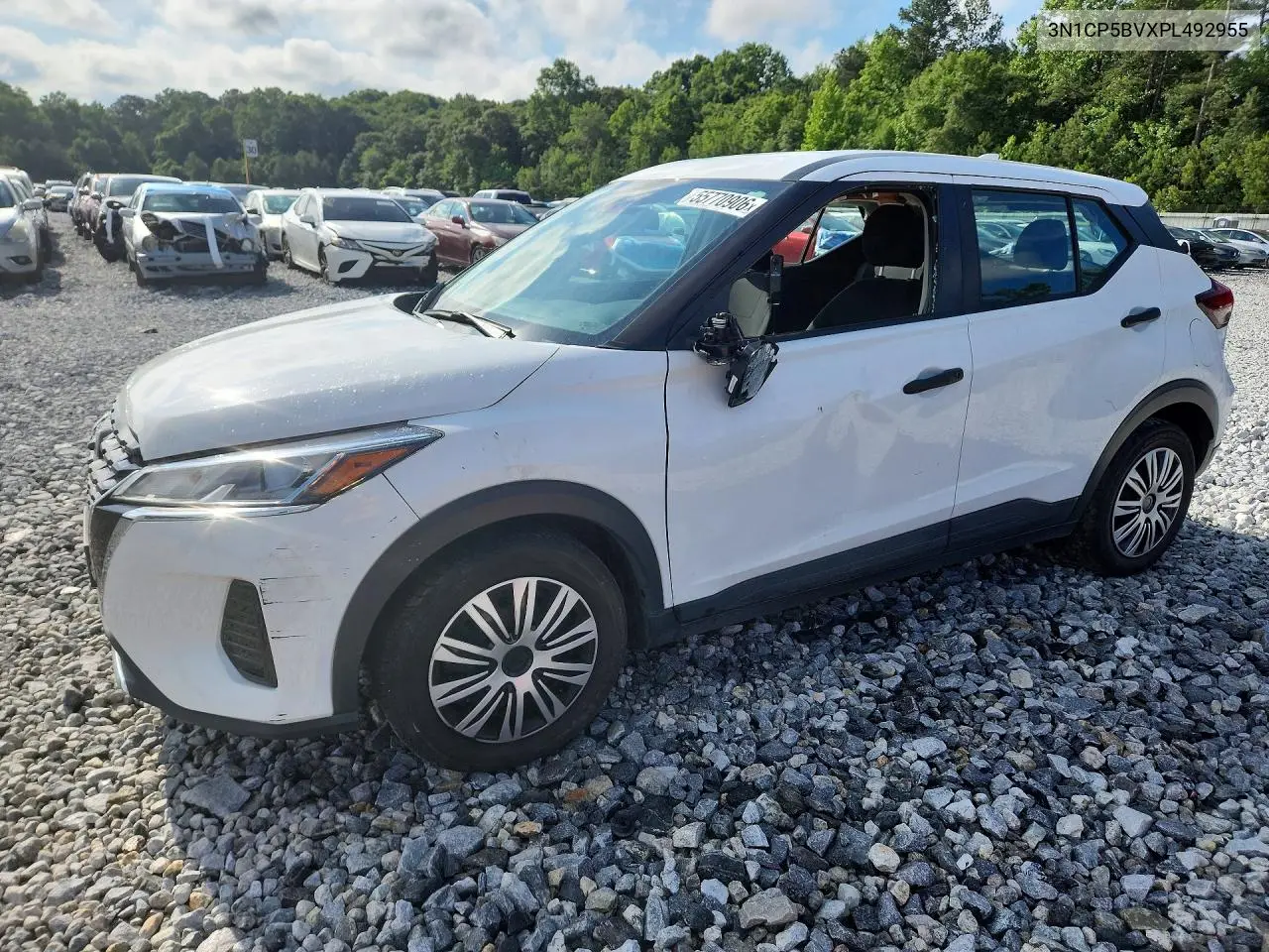 2023 Nissan Kicks S VIN: 3N1CP5BVXPL492955 Lot: 55770906