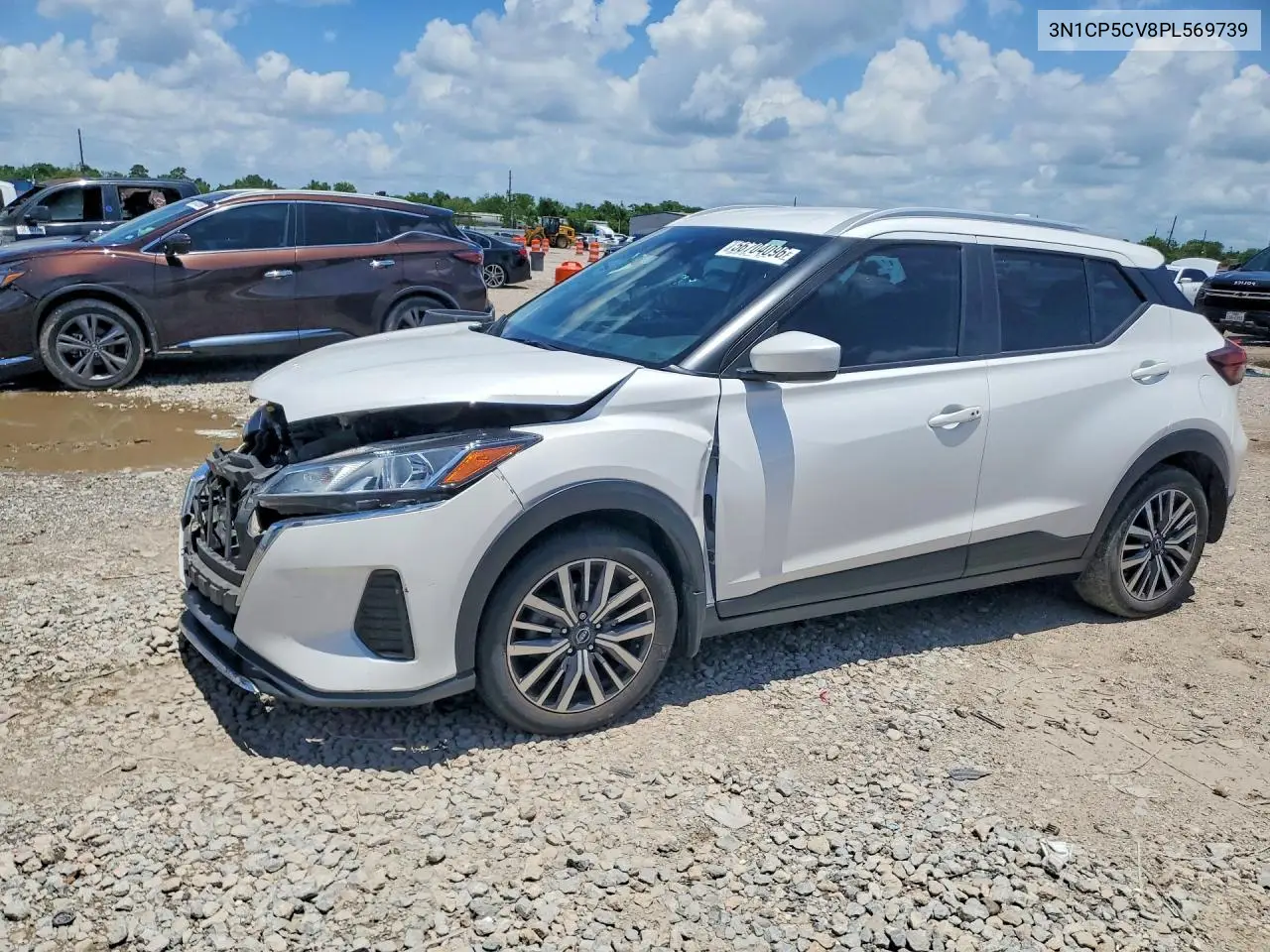 2023 Nissan Kicks Sv VIN: 3N1CP5CV8PL569739 Lot: 56704096