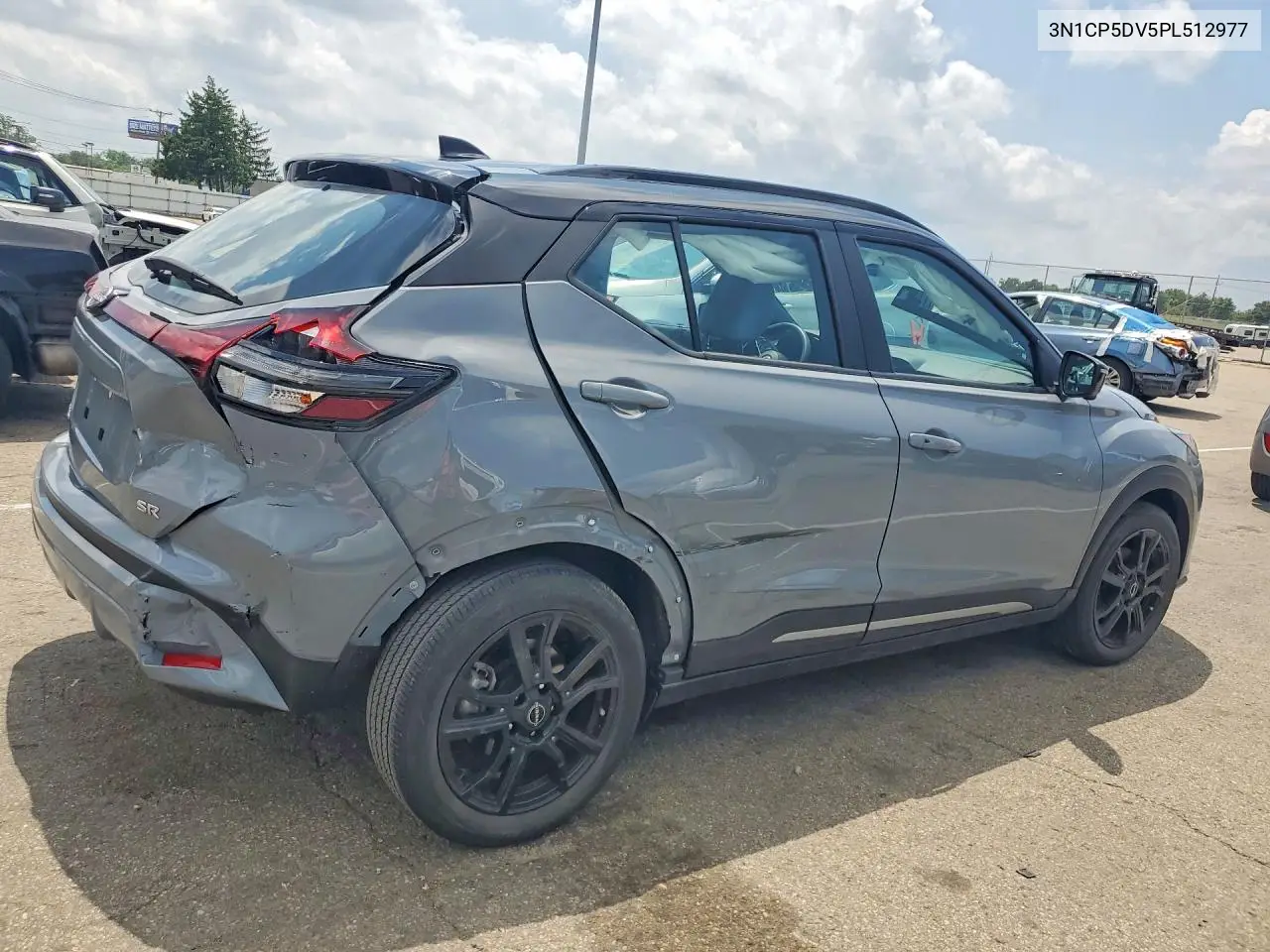 2023 Nissan Kicks Sr VIN: 3N1CP5DV5PL512977 Lot: 56756466