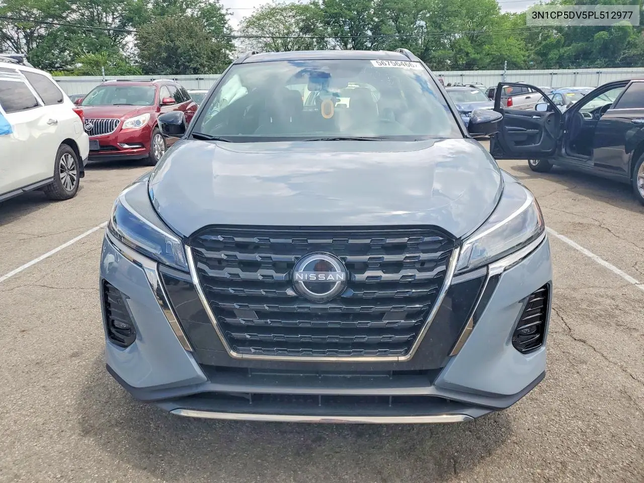 2023 Nissan Kicks Sr VIN: 3N1CP5DV5PL512977 Lot: 56756466