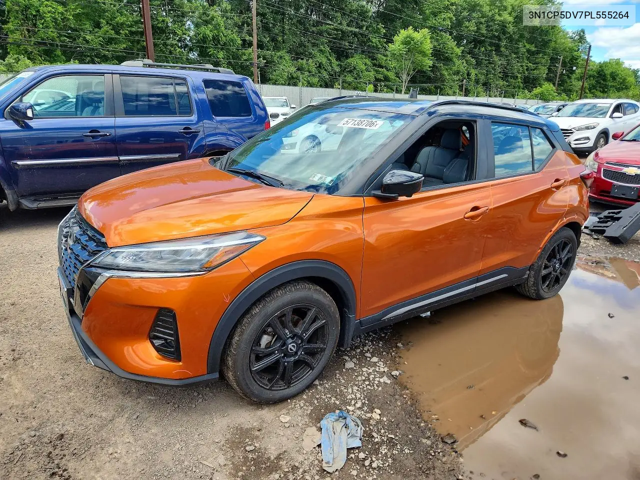 2023 Nissan Kicks Sr VIN: 3N1CP5DV7PL555264 Lot: 57138706