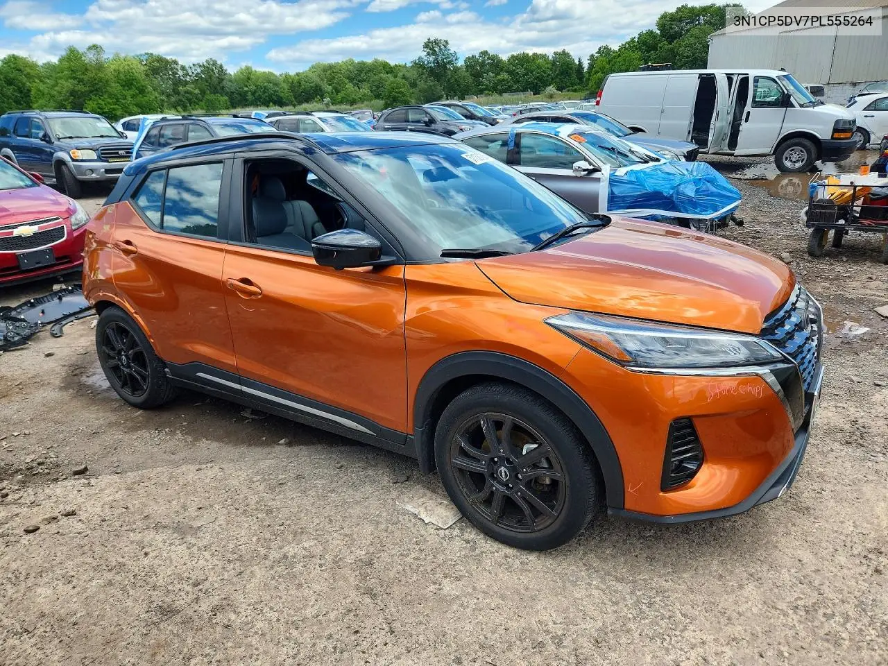2023 Nissan Kicks Sr VIN: 3N1CP5DV7PL555264 Lot: 57138706