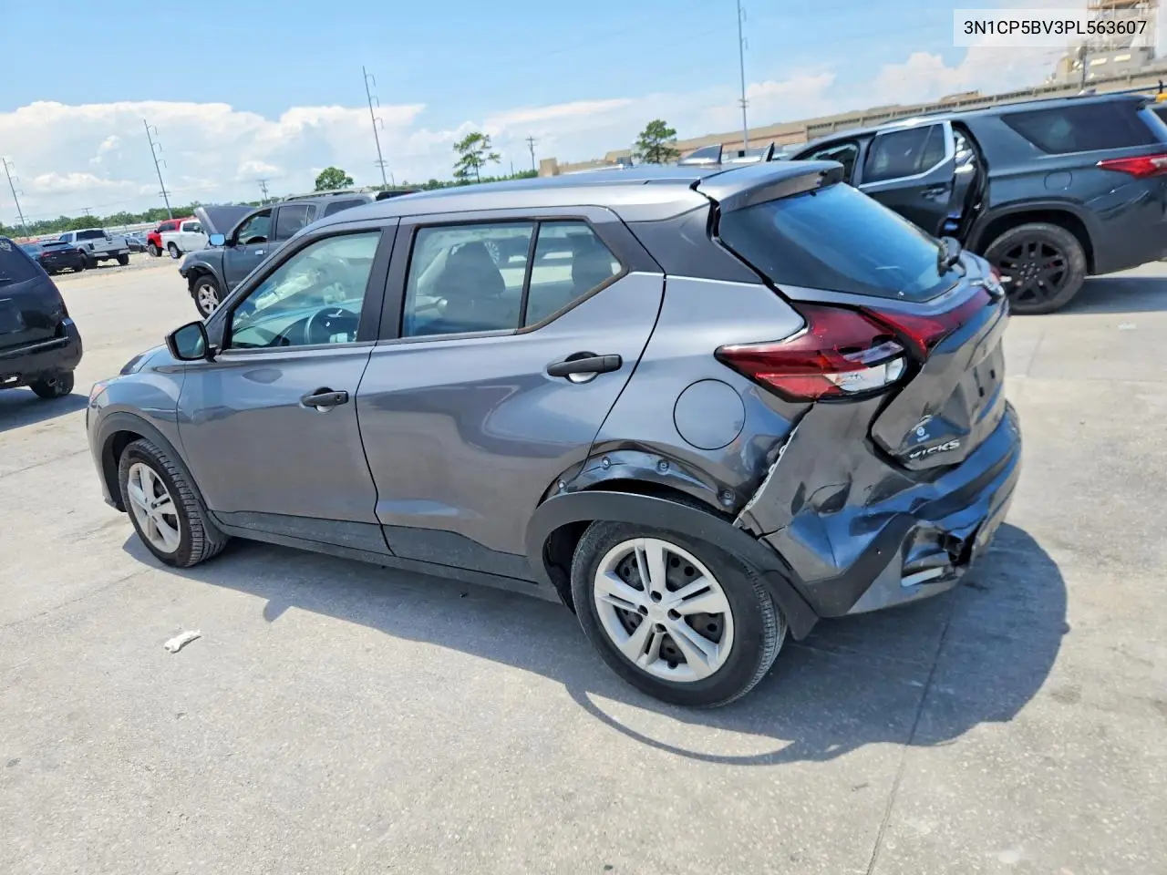 2023 Nissan Kicks S VIN: 3N1CP5BV3PL563607 Lot: 60084136