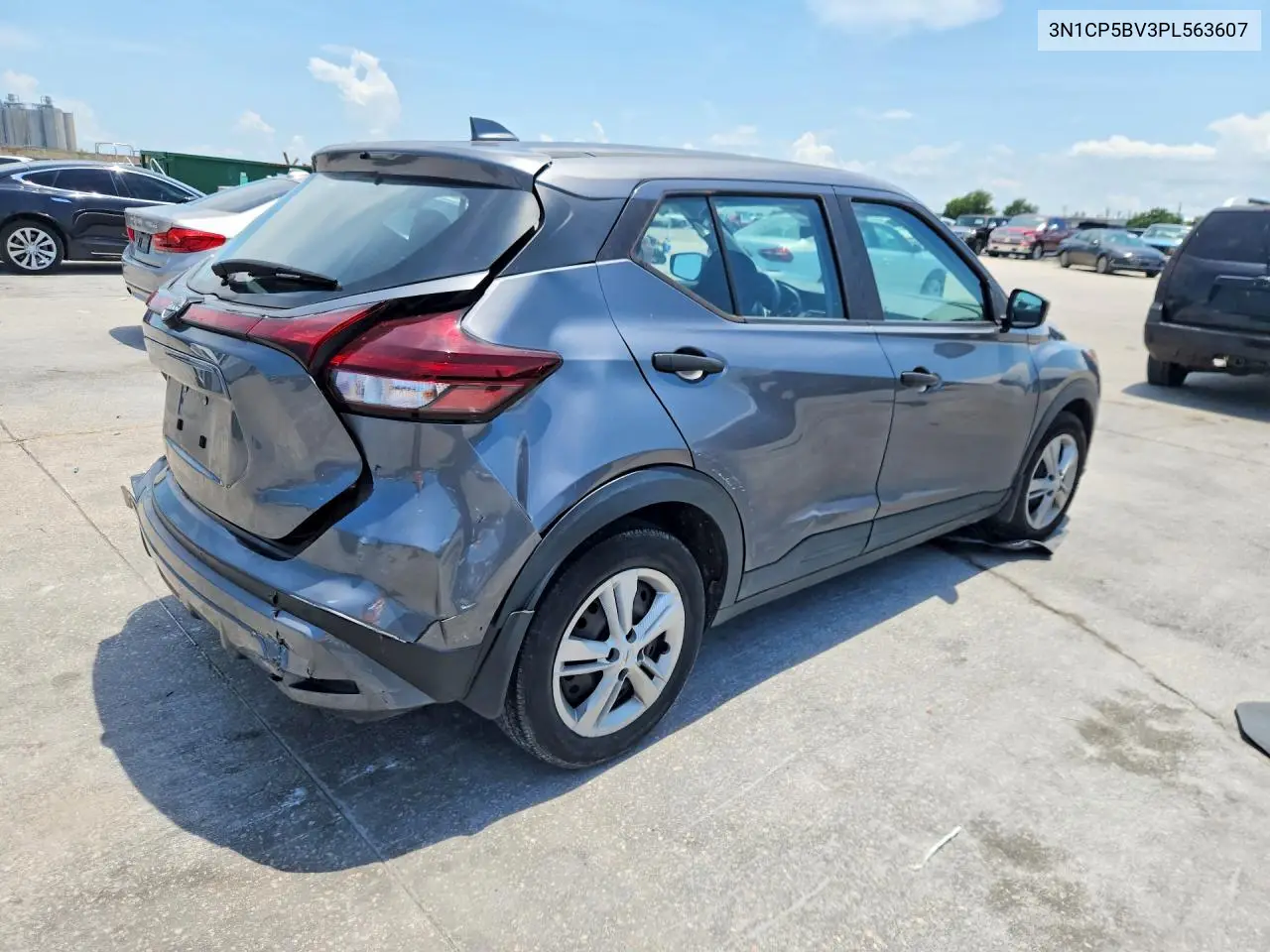 2023 Nissan Kicks S VIN: 3N1CP5BV3PL563607 Lot: 60084136