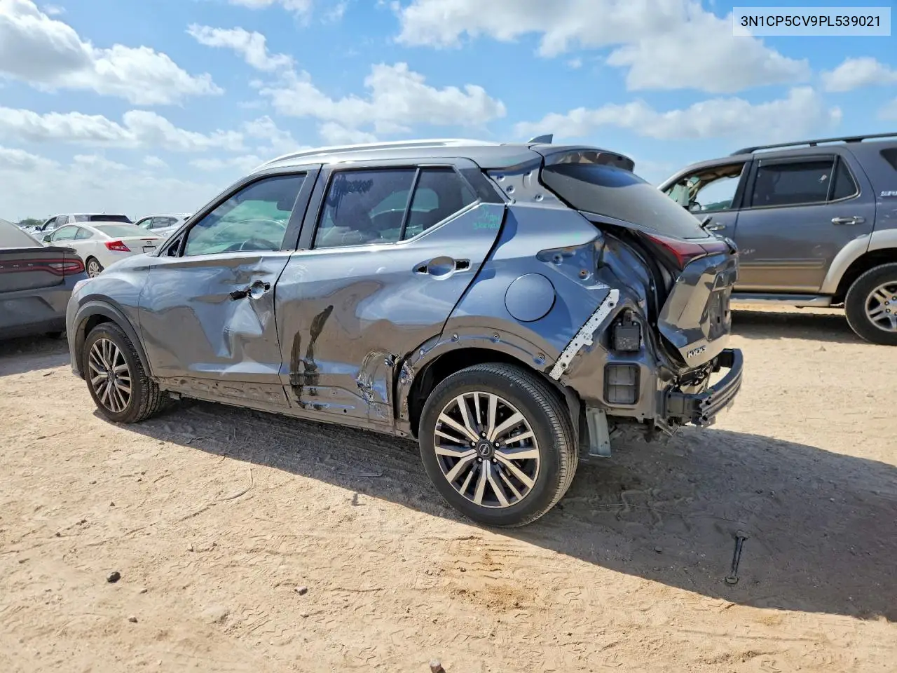 2023 Nissan Kicks Sv VIN: 3N1CP5CV9PL539021 Lot: 60240196