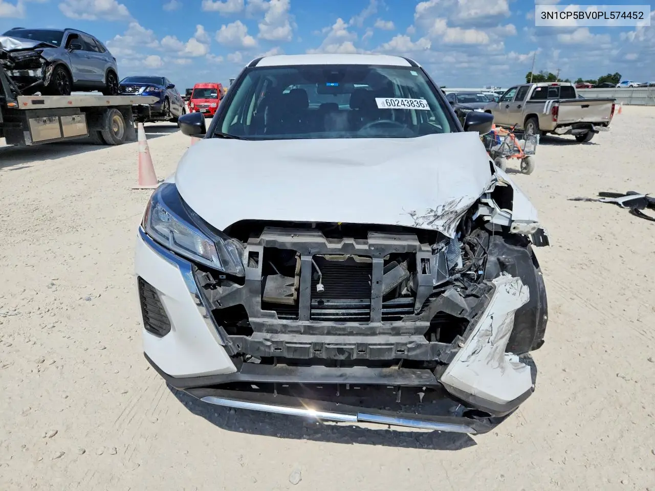 2023 Nissan Kicks S VIN: 3N1CP5BV0PL574452 Lot: 60243836