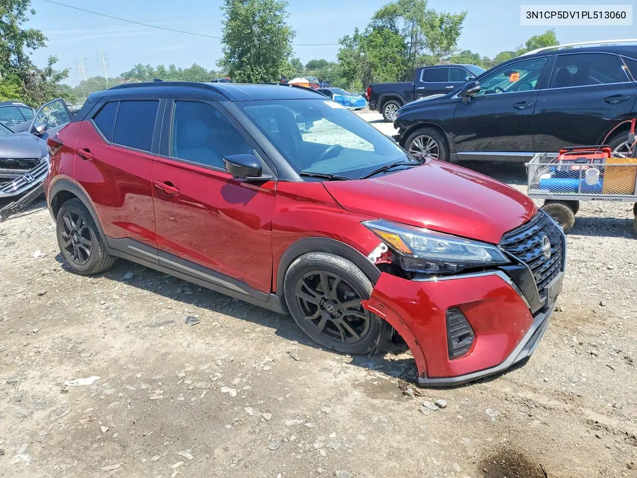 2023 Nissan Kicks Sr VIN: 3N1CP5DV1PL513060 Lot: 60519216