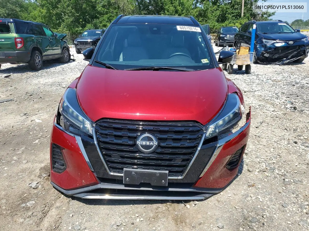 2023 Nissan Kicks Sr VIN: 3N1CP5DV1PL513060 Lot: 60519216