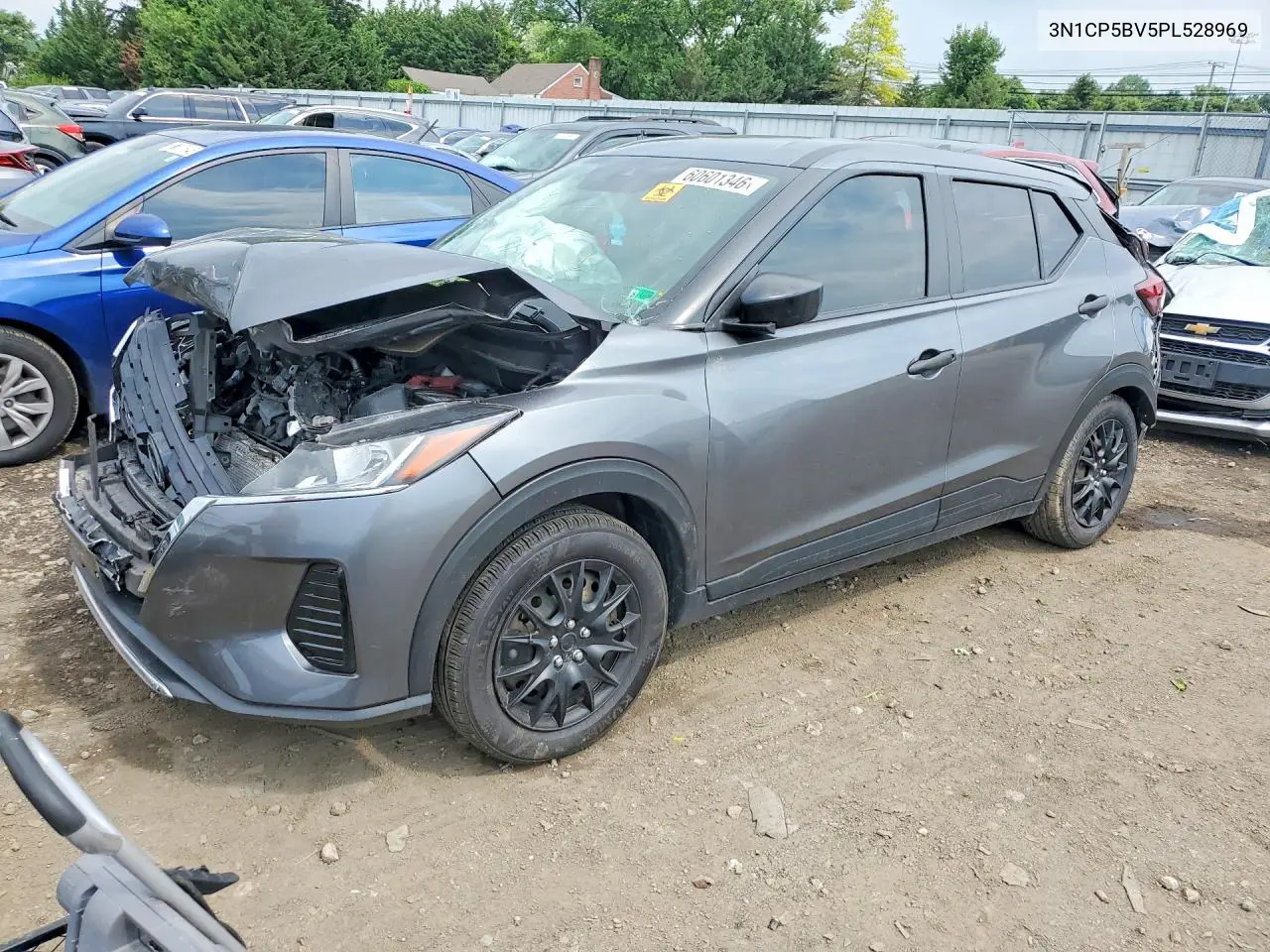 2023 Nissan Kicks S VIN: 3N1CP5BV5PL528969 Lot: 60601346