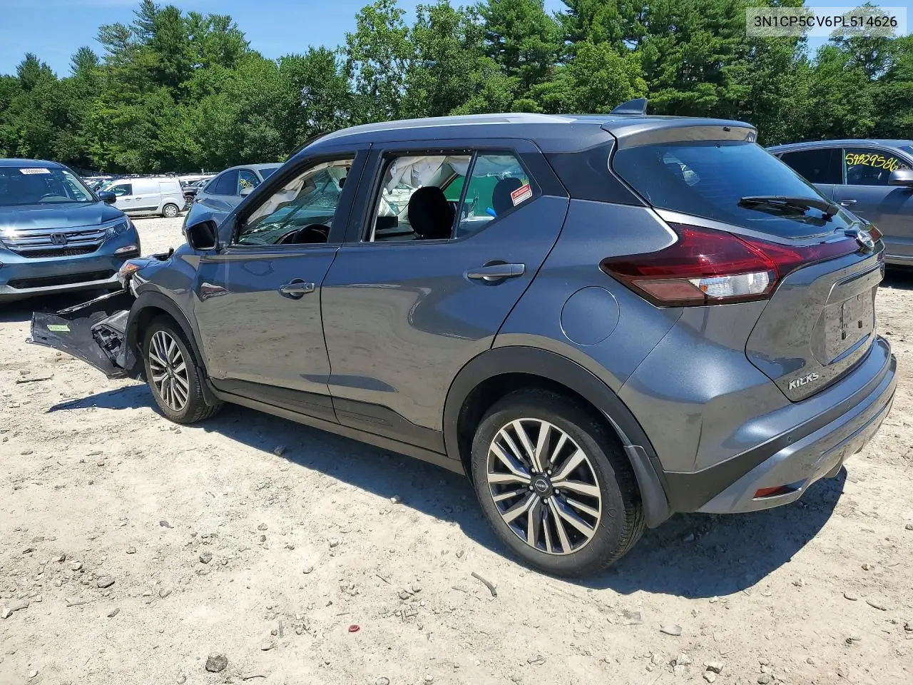 2023 Nissan Kicks Sv VIN: 3N1CP5CV6PL514626 Lot: 60676736