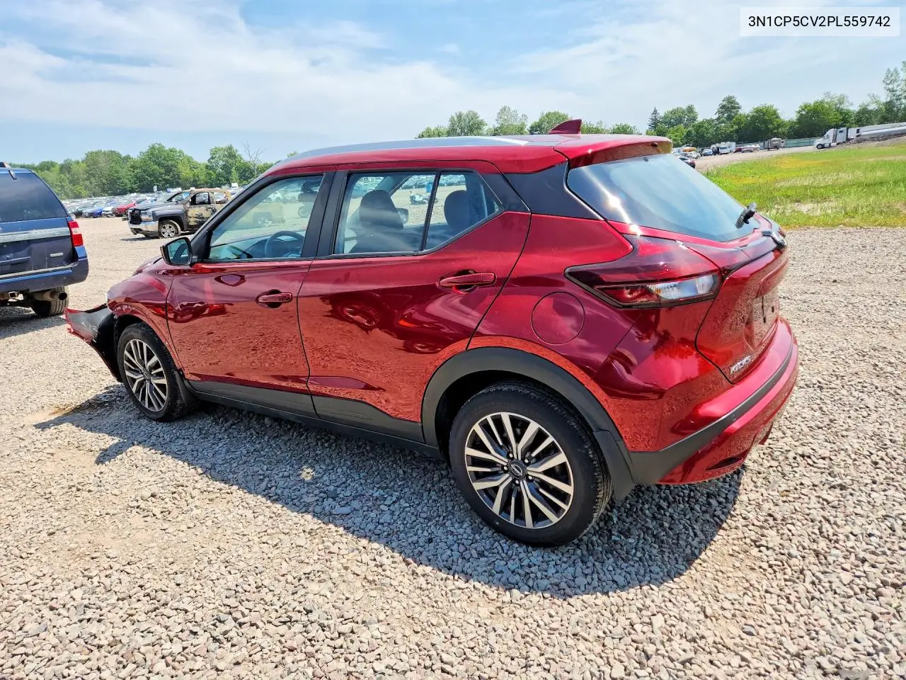 2023 Nissan Kicks Sv VIN: 3N1CP5CV2PL559742 Lot: 60930306