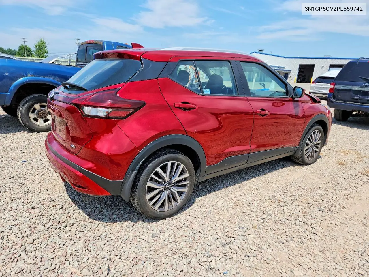 2023 Nissan Kicks Sv VIN: 3N1CP5CV2PL559742 Lot: 60930306