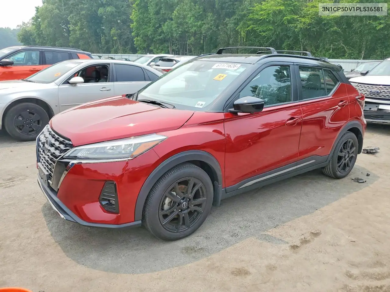2023 Nissan Kicks Sr VIN: 3N1CP5DV1PL536581 Lot: 61171626