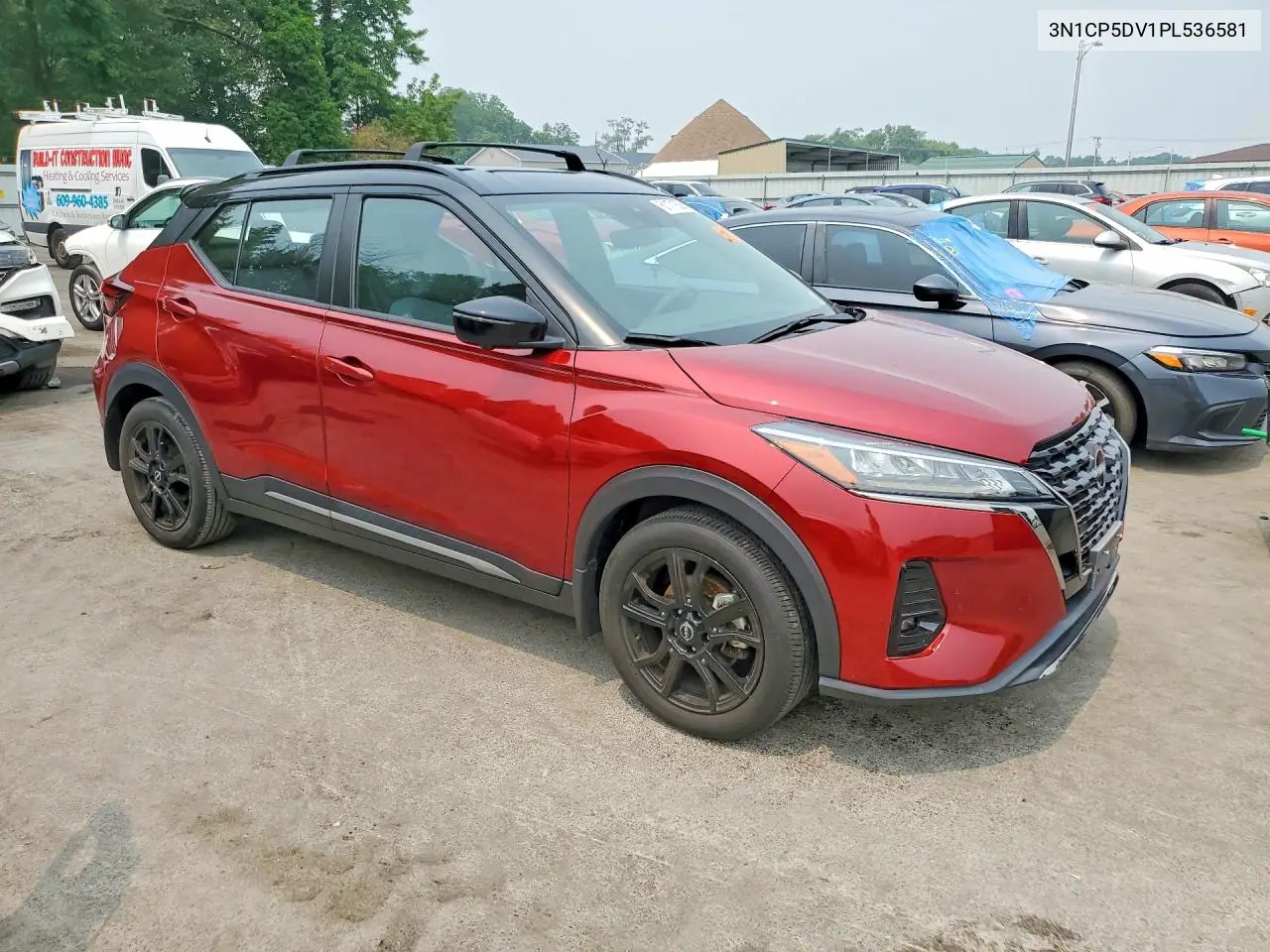 2023 Nissan Kicks Sr VIN: 3N1CP5DV1PL536581 Lot: 61171626