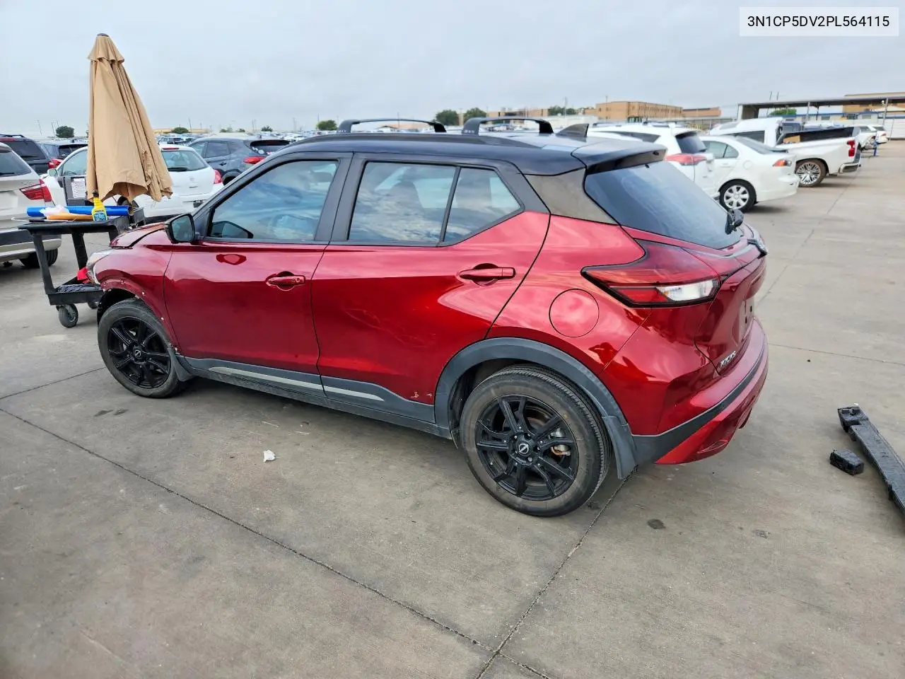 2023 Nissan Kicks Sr VIN: 3N1CP5DV2PL564115 Lot: 61313736